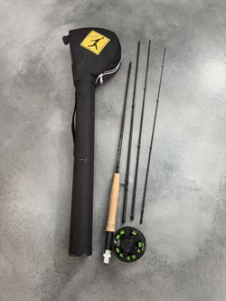Echo Solo 486-4 8’ 6” Fly Rod And Reel W Case