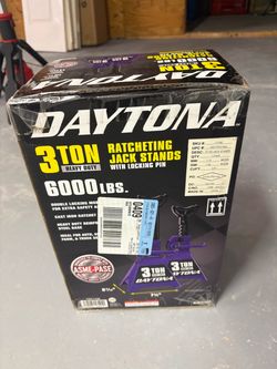 Daytona 3 Ton Ratcheting Jack Stands