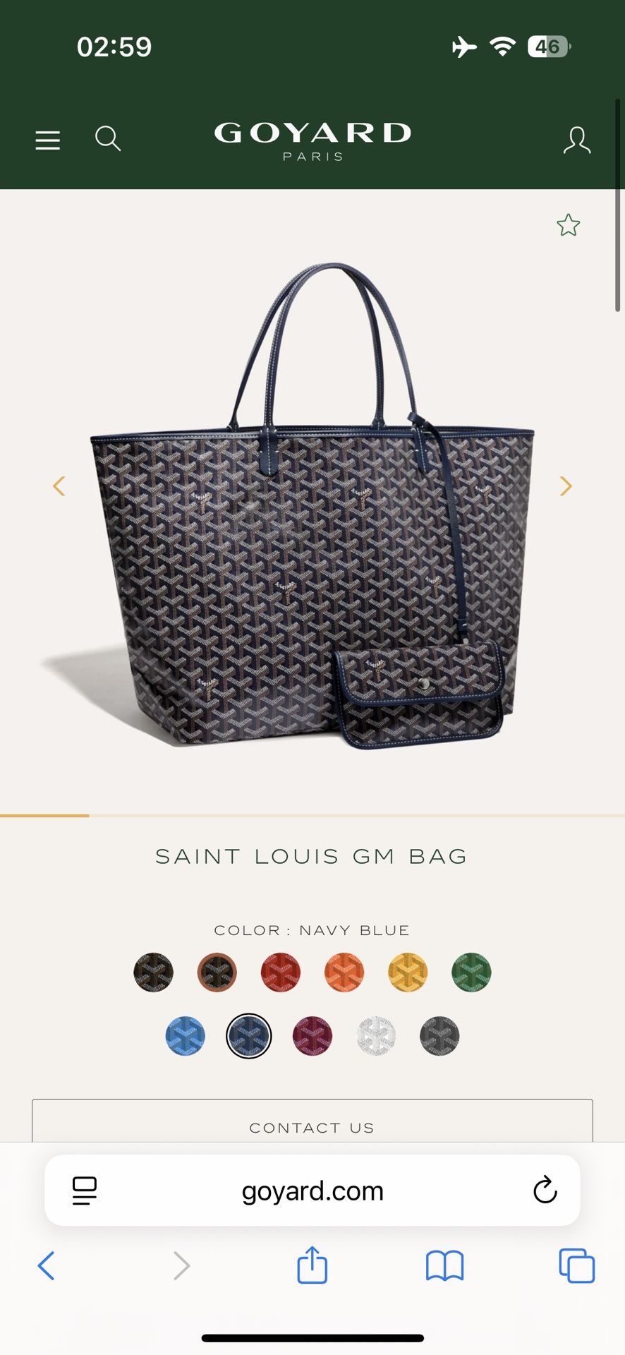 Goyard Louis Gm Tote Bag