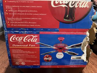 90’s Coca Cola Ceiling Fan Never Used 