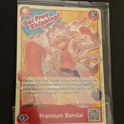 2023 Bandai Fest Promo Card One Piece 