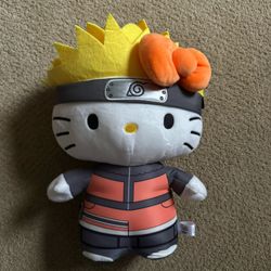Naruto Hello Kitty Plushie