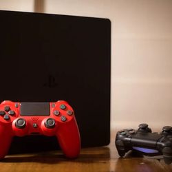 Ps4 Pro With Red Remote $155