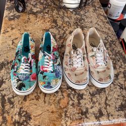 Vans Shoes Hawaiian Beach  Size 6.5 7 8.0 8.5