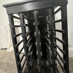 Small Wood Wine Rack