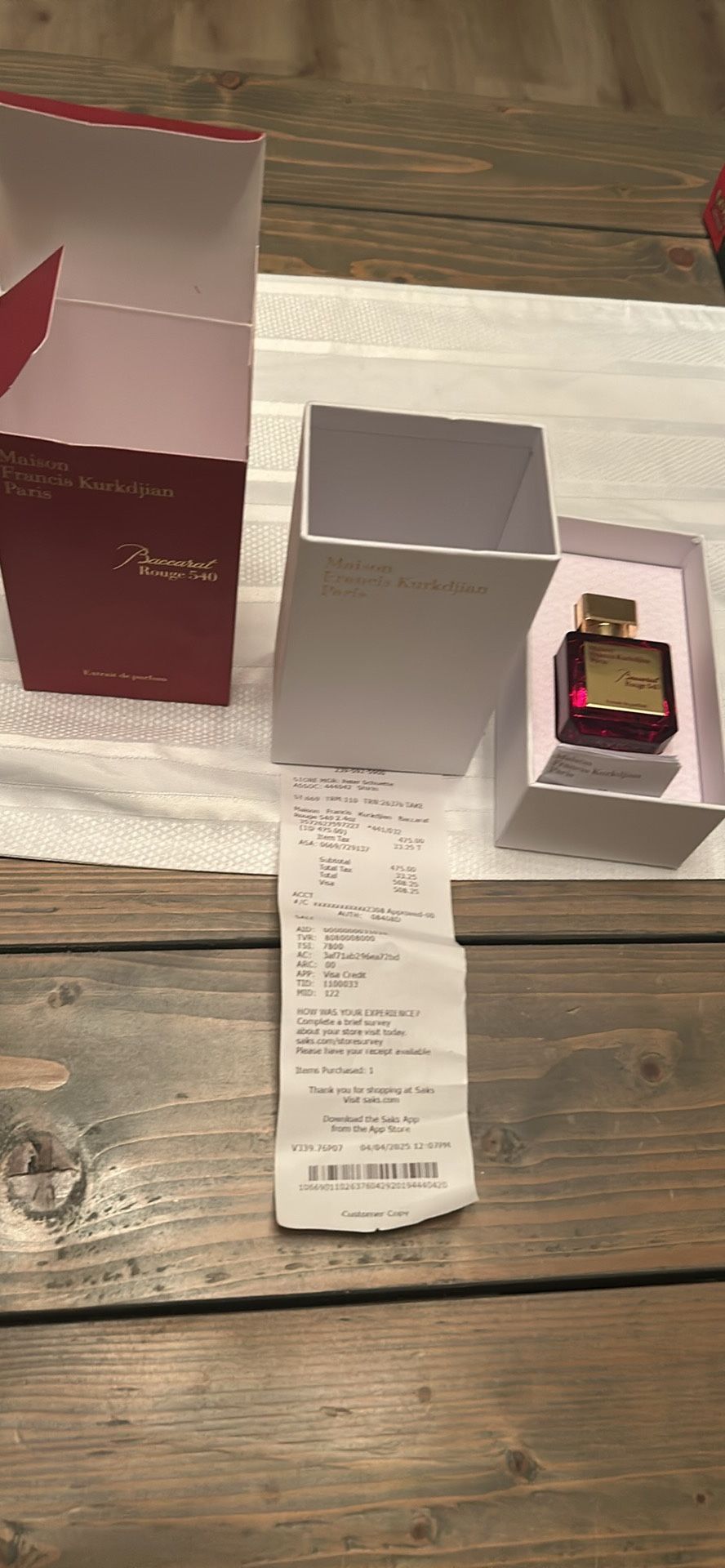Baccarat Rougue 540