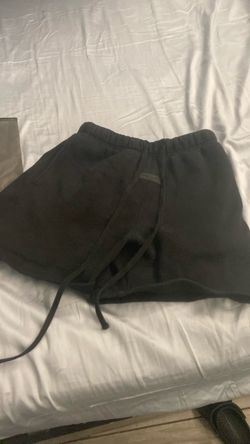Black essentials shorts size small