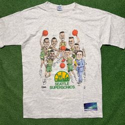 Vintage Seattle SuperSonics Shirt Large
