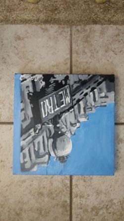 Metro  City Painting