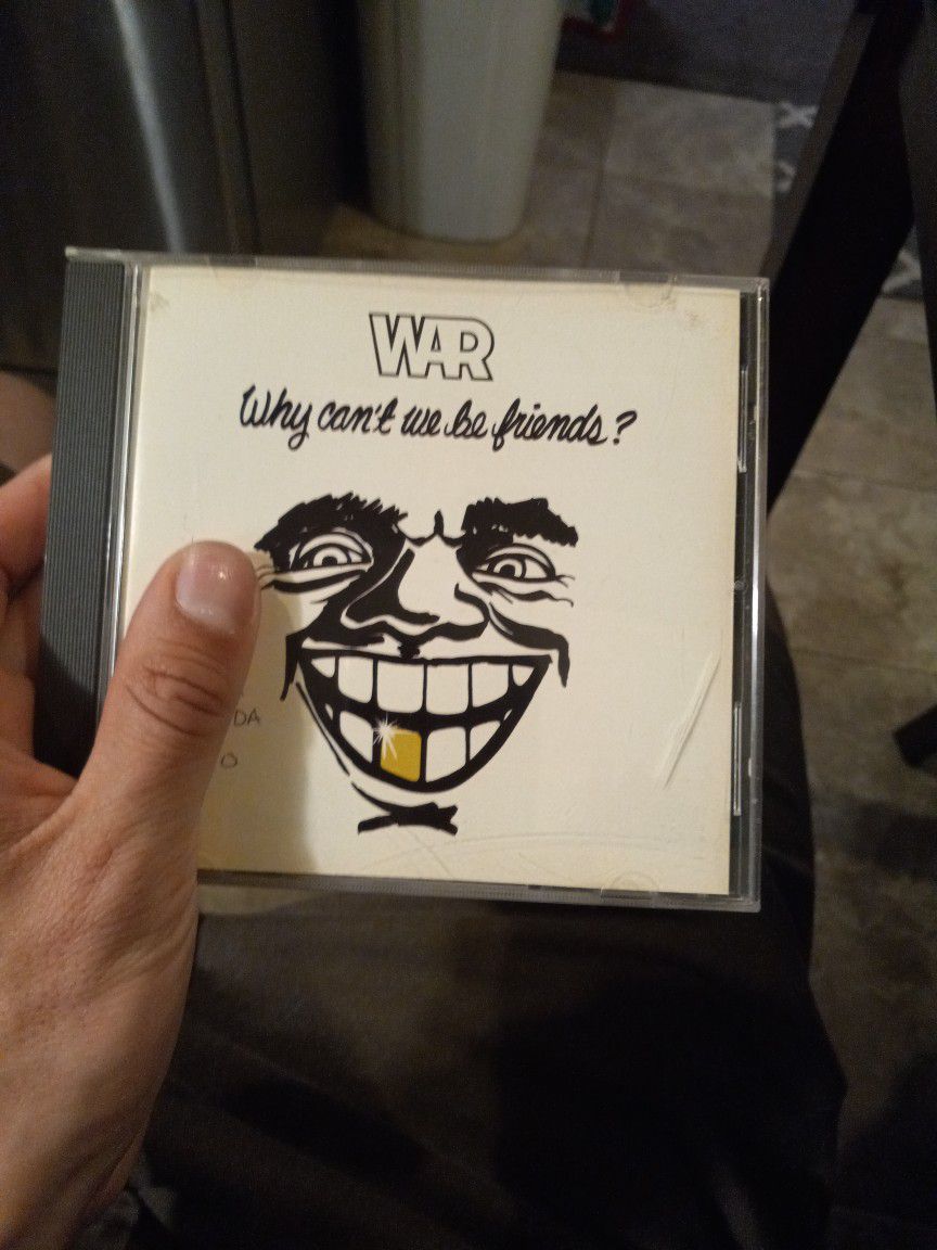 War Why We Can't Be Friends  Cd