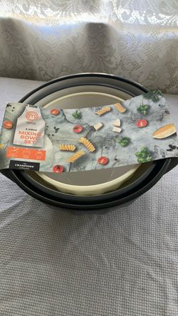 MasterChef 3-Piece Mixing Bowl Set
