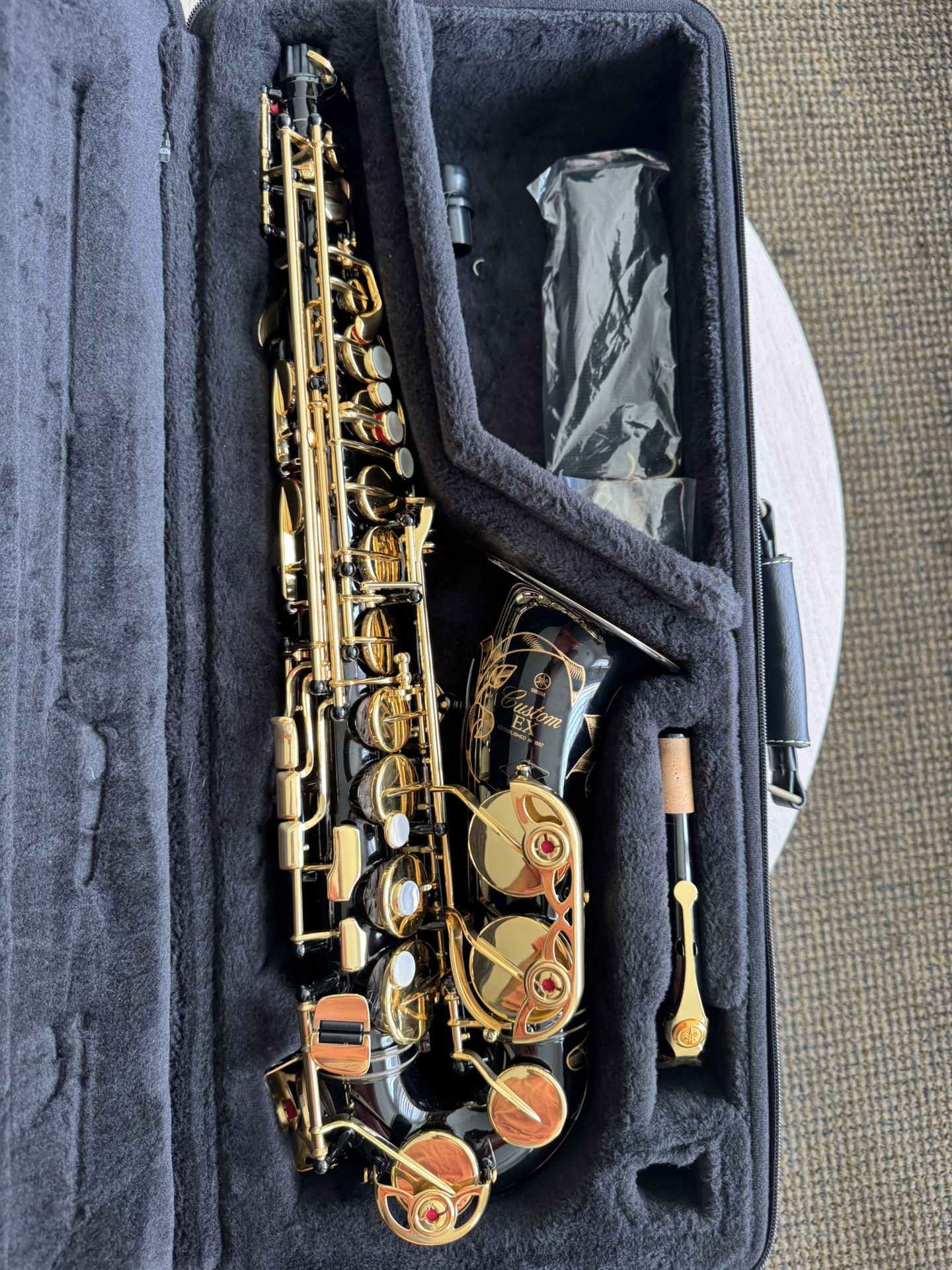 Yamaha Custom 875EX Black Lacquer Alto Saxophone - BRAND NEW‼️