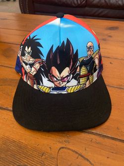 Bioworld Dragon Ball Z Vegeta Saga Snapback Adjustable OSFM Anime Cap