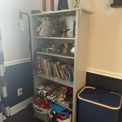 Gray Bookshelf (PMT Only At The Time Of Pick Up)