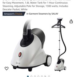 SALAV® GS18-DJ Standing Garment Steamer 