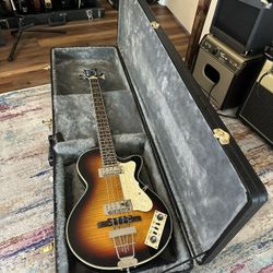 Eastwood Bass, Mint Condition With Hard Case