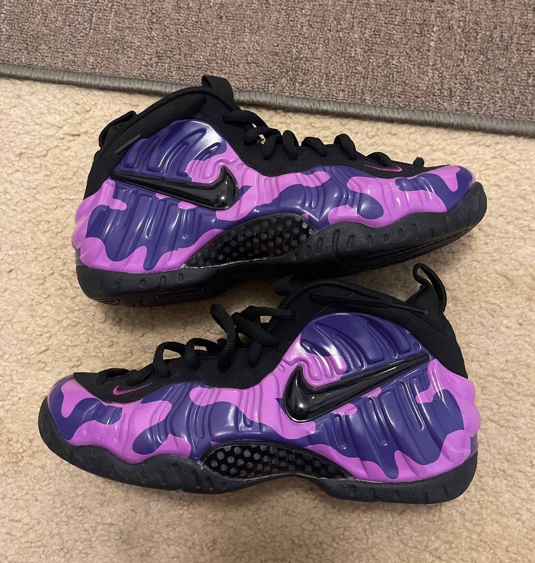 Air Foamposite Pro ‘Purple Camo’