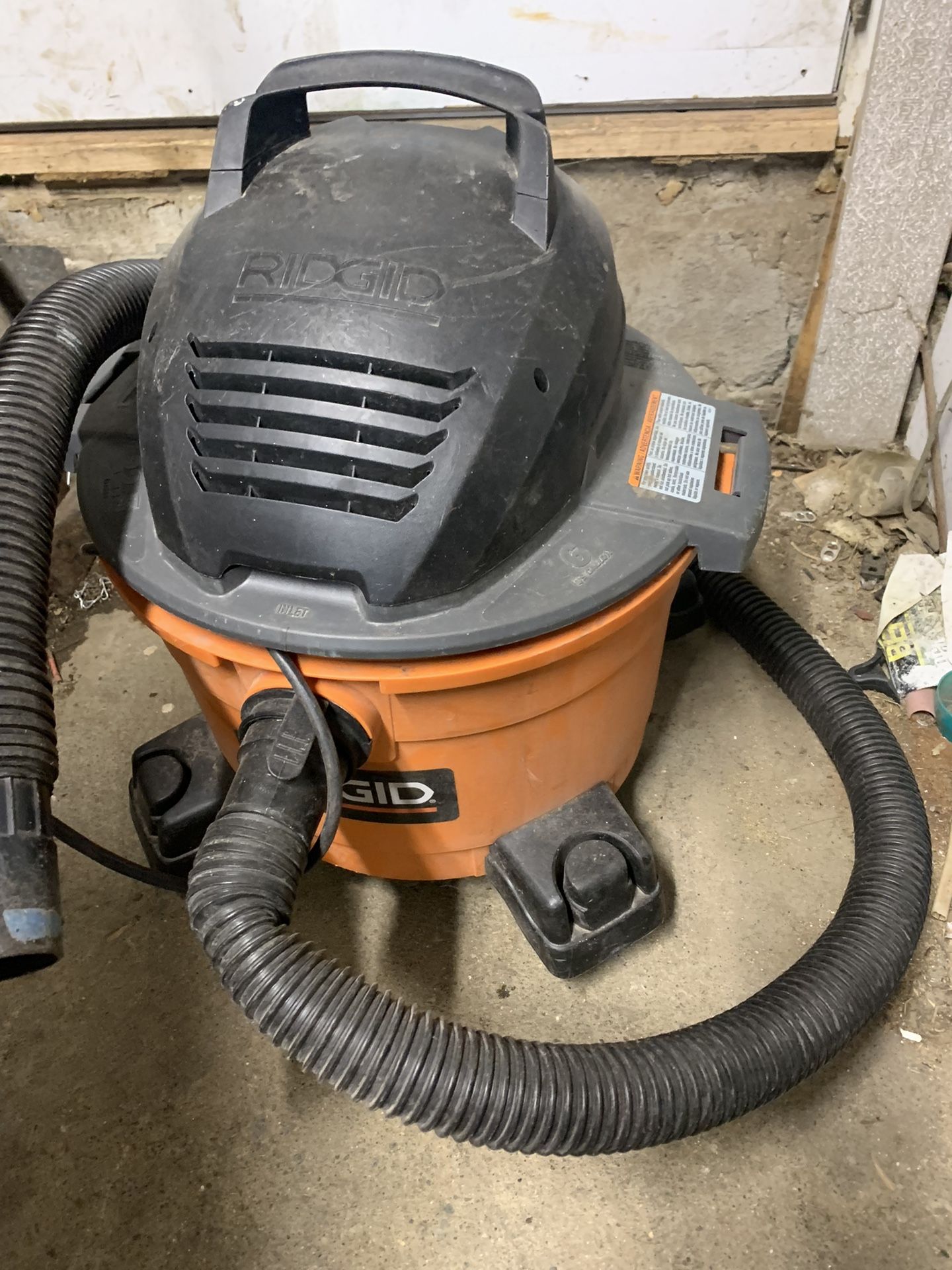 Rigid Shop Vac