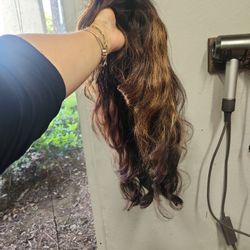 18 Inch Human Hair Wig 