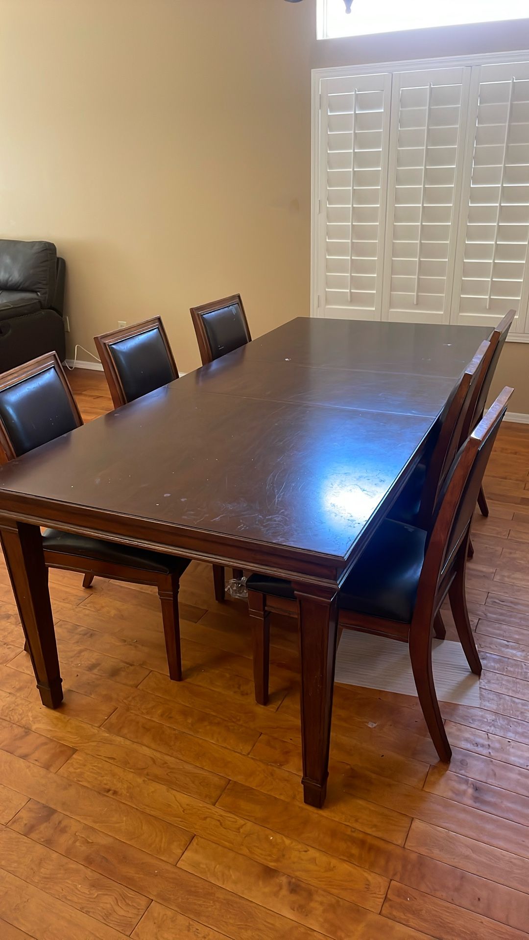 Solid Wood Dining Room Table