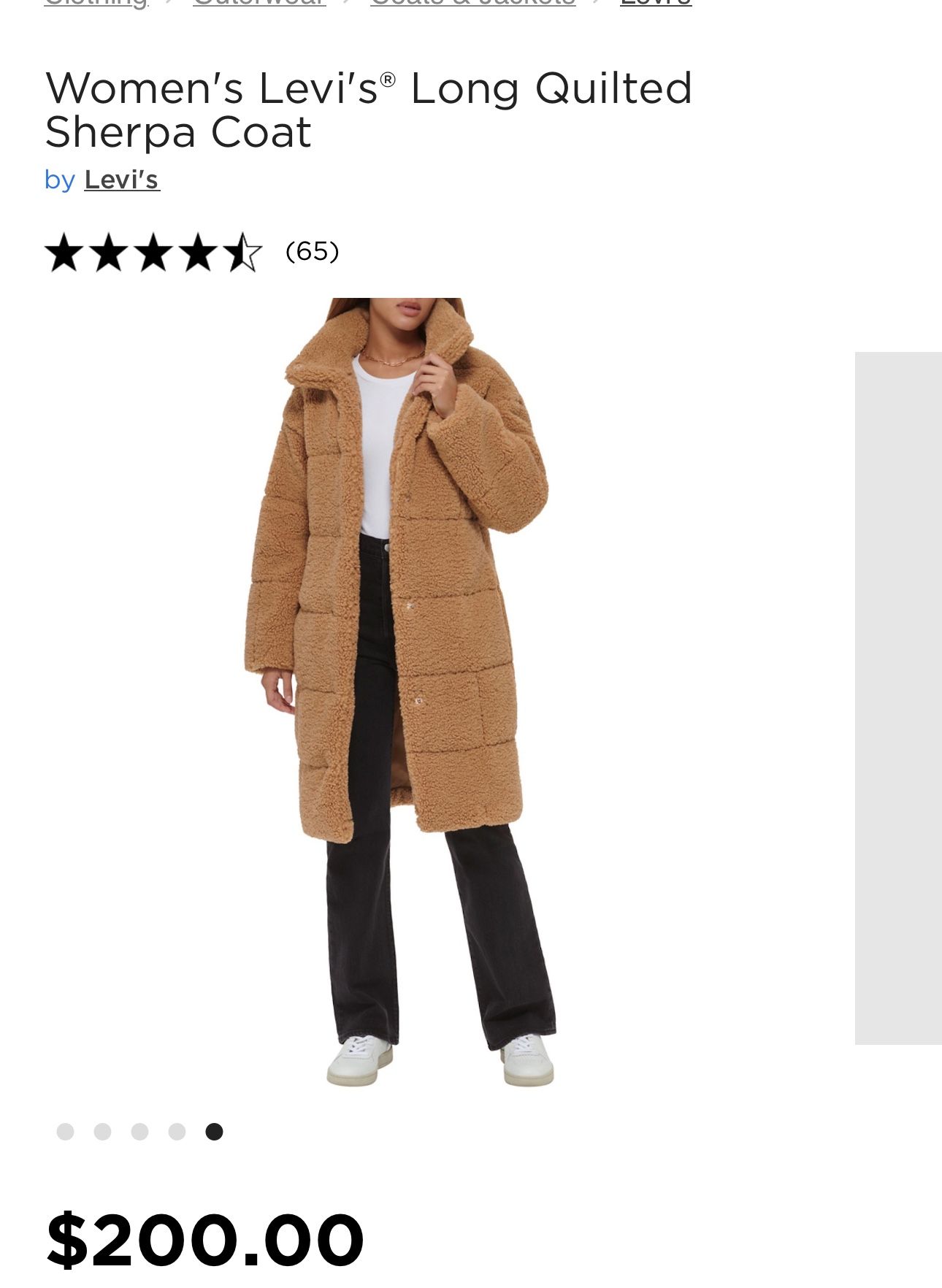 New Sherpa Coat