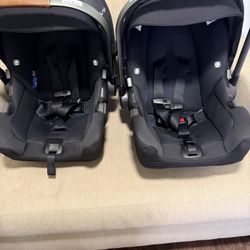 (2) Nuna pipa RX Car seats 
