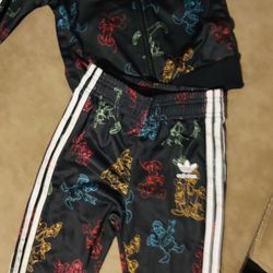 Adidas Mickey Track Suit 