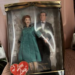 I Love Lucy Episode 50 “ Timeless Treasure “ Lucy And Ricky Ricardo Dolls