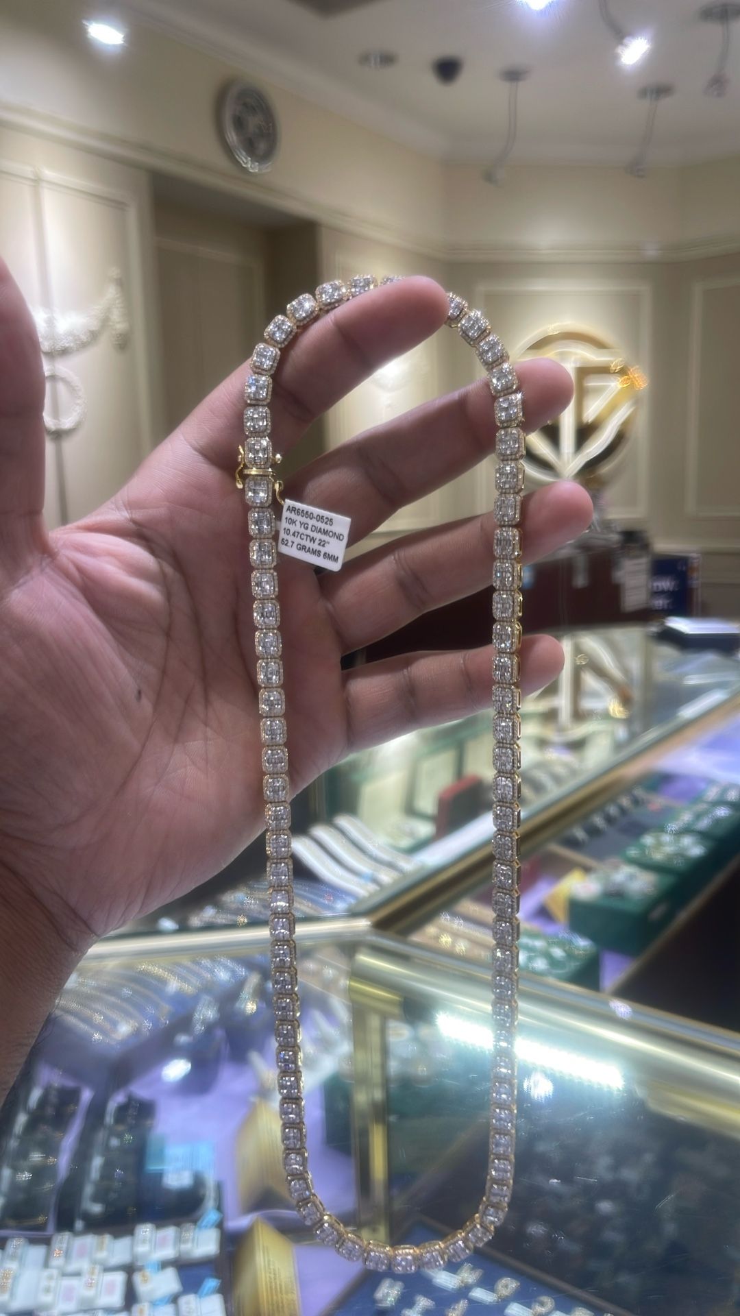 Diamond Chain, 10kt Gold , Vs Clarity