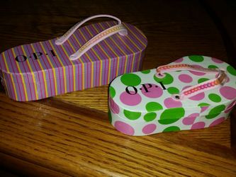 Opi flip flop boxes