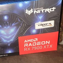 Sapphire RX 7900 XTX Nitro Plus Vapor-X OC Edition 24GB W Receipt & Warranty 