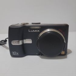 Panasonic LUMIX DMC-TZ1 5.0MP Digital Camera Gray For Parts Or Repair.
