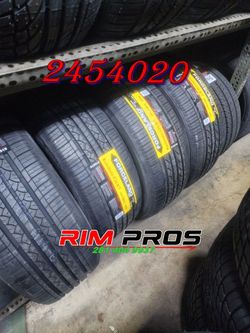 2454020 TIRE NEW 245/40R20 INSTALL BALANCE