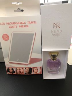 NUNU Dream Bloom Eau de Parfum 30ml + FREE LED Rechargeable Travel Vanity Mirror