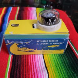 Vintage Compass Still In The Box 