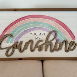 You Are My Sunshine Wall Decor 