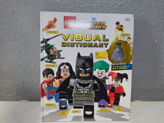 LEGO DC Comics Super Heroes Visual Dictionary (Book Only) Used. No Yellow Batman
