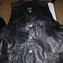 Bikers Choice 2xl Leather Vest 2xl