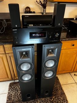 Sony AVR w/Klipsch towers