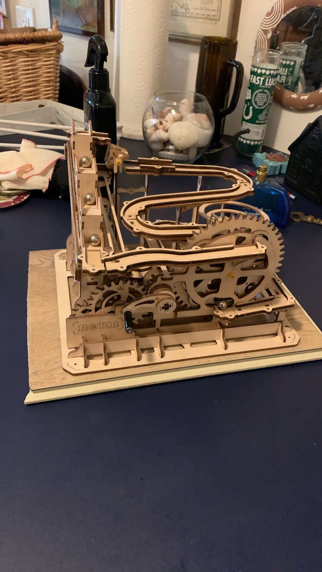 ROKR Marble Run Mechanical Puzzle – Gear Drive Madness!