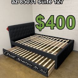 Trundle Bed Full Over Twin Brand New