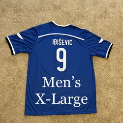 WORLD CUP BOSNIA & HERZEGOVINA National Team FIFA / IBISEVIC #9 / SOCCER Jersey Futbol Kit / Men’s X-Large XL / Brand New w/o Tags!!