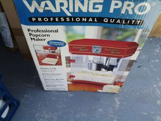 Warning pro professional quality popcorn maker