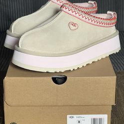 UGG Tazz Love '26 Slipper 'Sea Salt Rosetta' | Women’s Size 8 | 1181650-SLTR