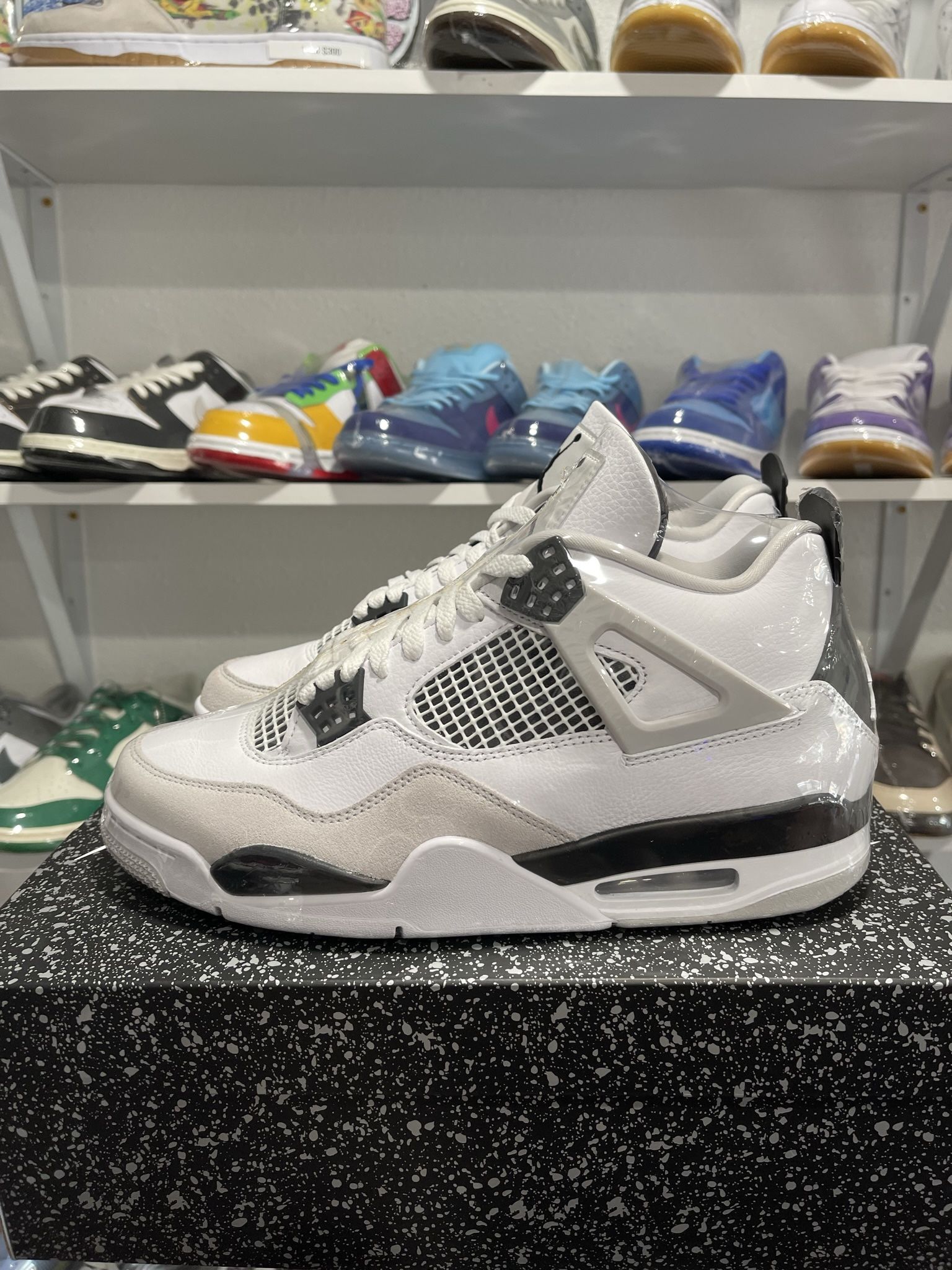 Nike Air Jordan 4 Retro Military Black DH6927-111 Men's Size 10