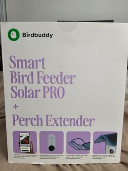BIRD BUDDY PRO WITH PERCH EXTENDER