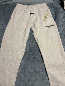 Essential Sweats Light Oat Uncuffed 