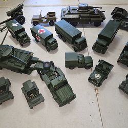 1960s Dinky Army Trucks