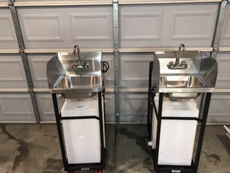 Mobile handwash stations