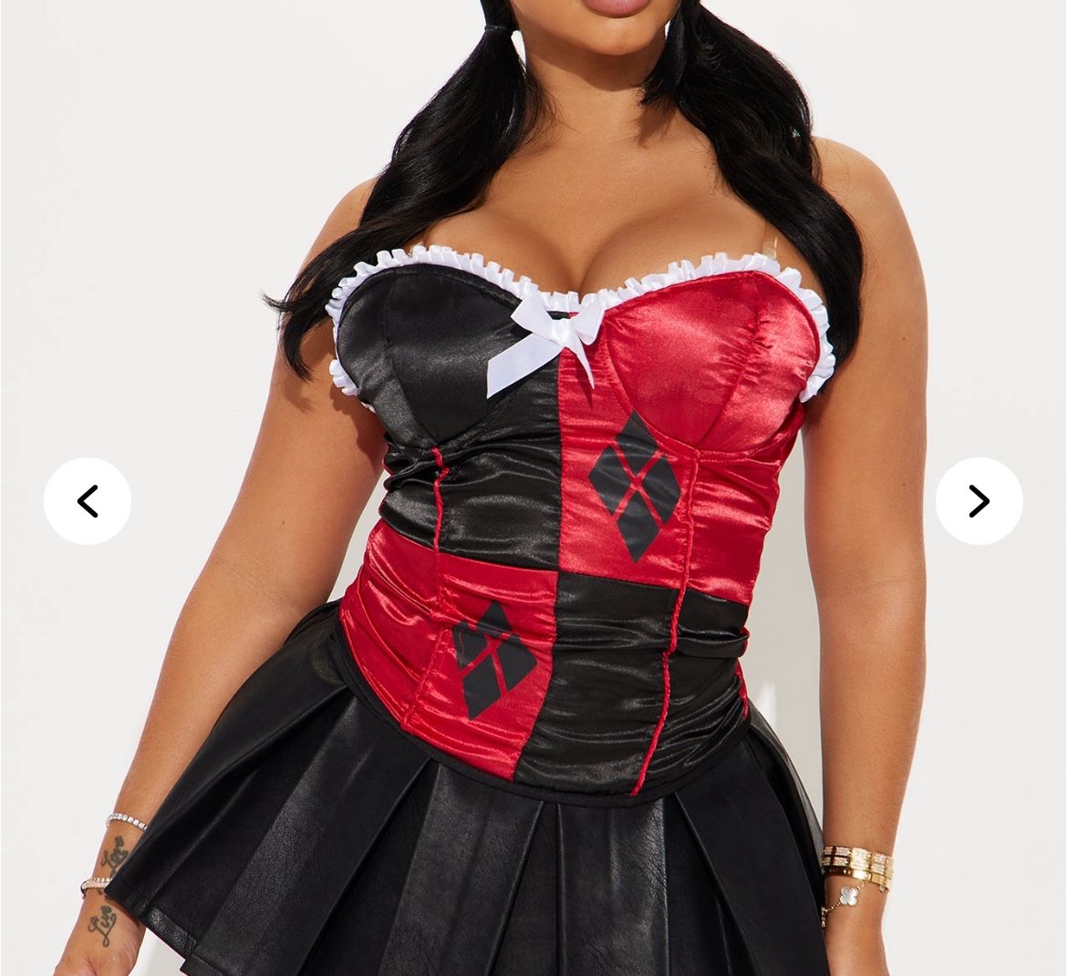 harley quinn corset